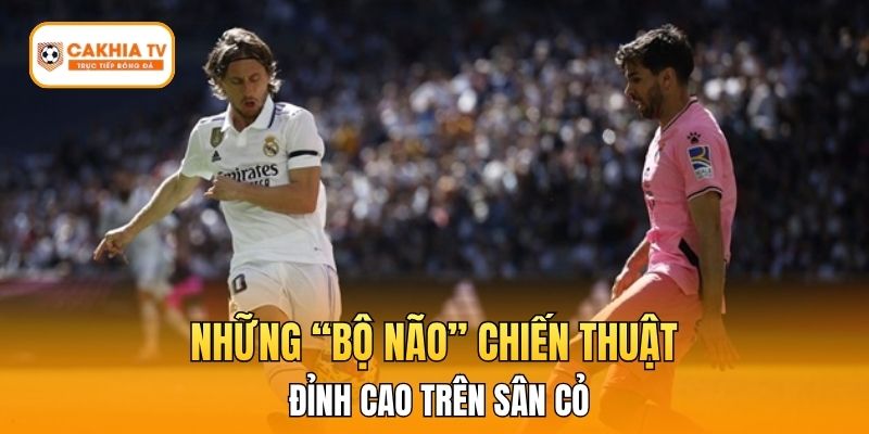 Những “bộ não” chiến thuật đỉnh cao trên sân cỏ